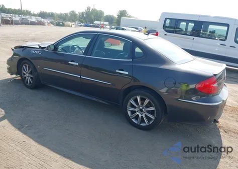 2008 Buick Lacrosse Super z USA, uszkodzony, nr VIN 2G4WN58C381316799